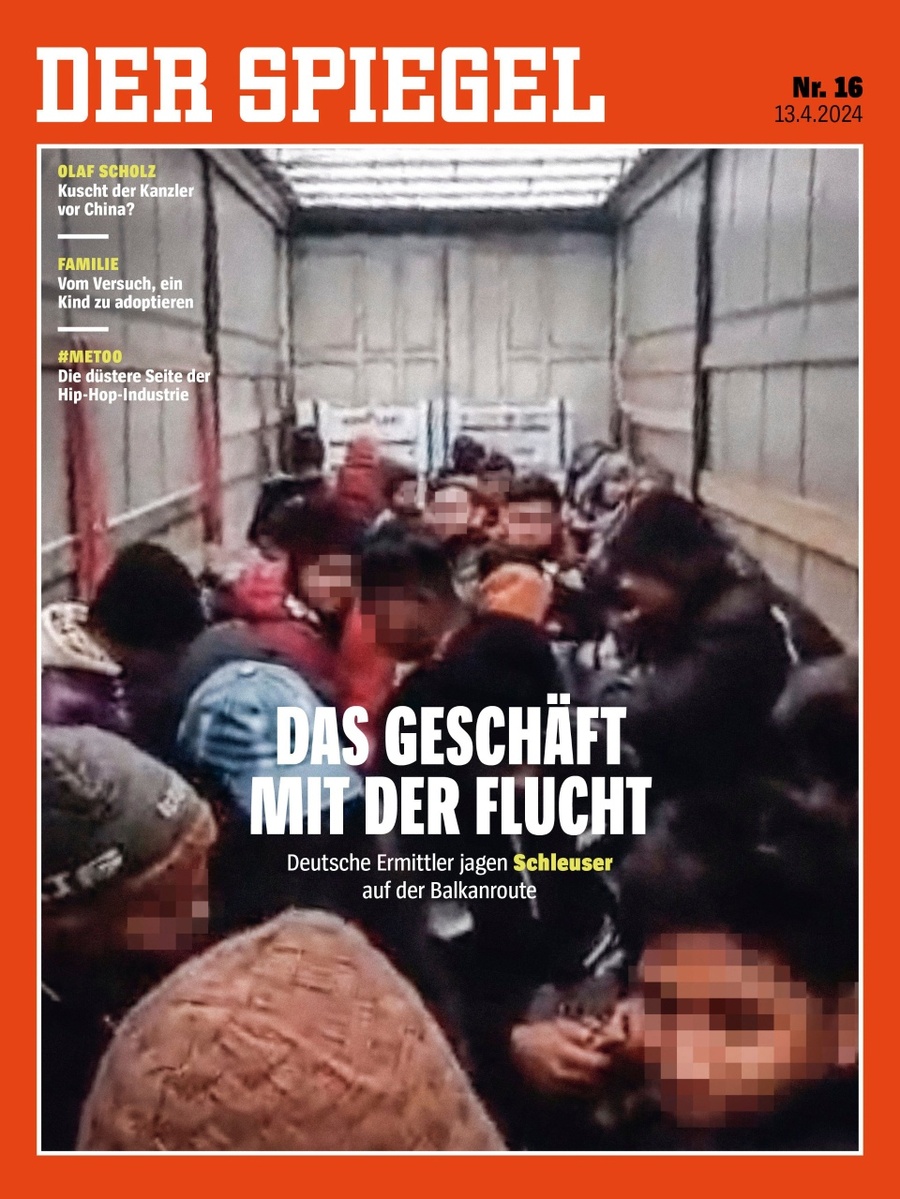 Copertina Der Spiegel 13/04/2024