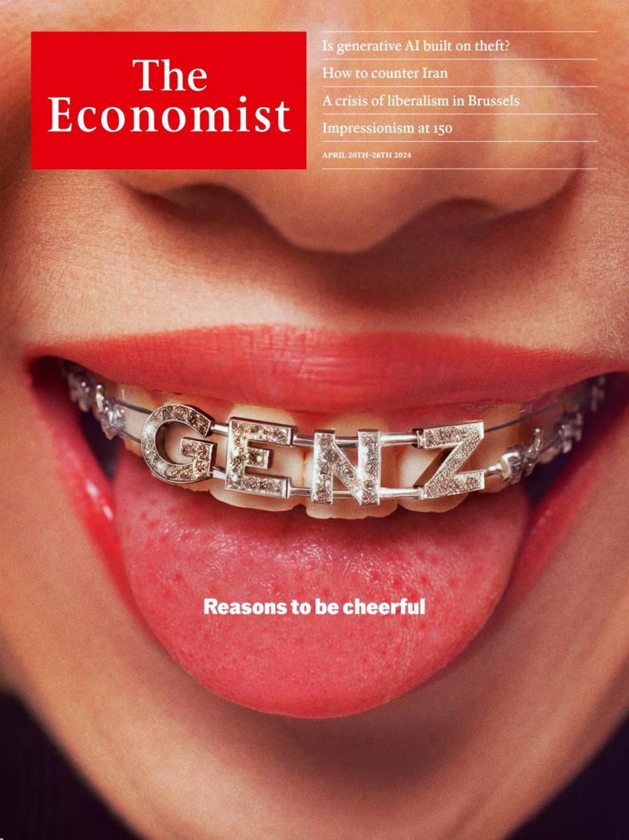 Copertina The Economist 20/04/2024