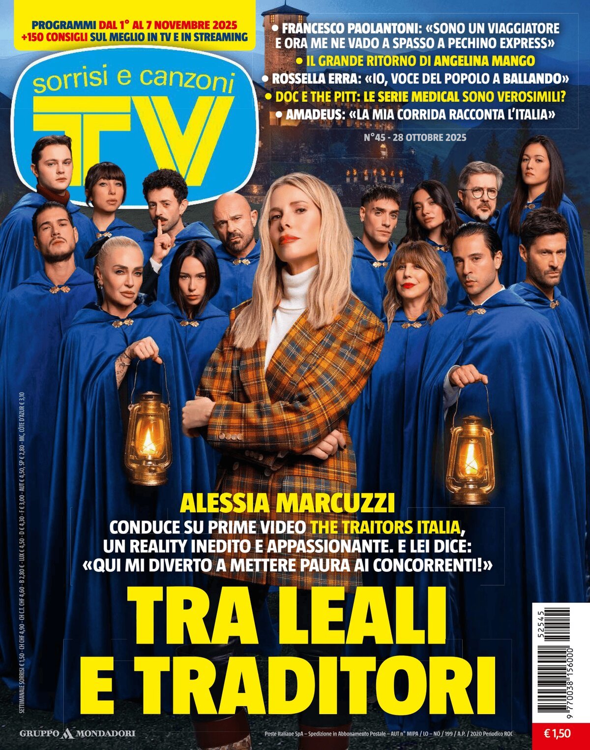 Copertina TV Sorrisi e Canzoni 28/10/2025