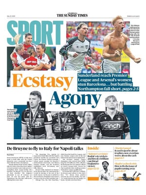 Prima Pagina "The Times SPORT"