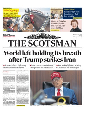 Prima Pagina "The Scotsman"
