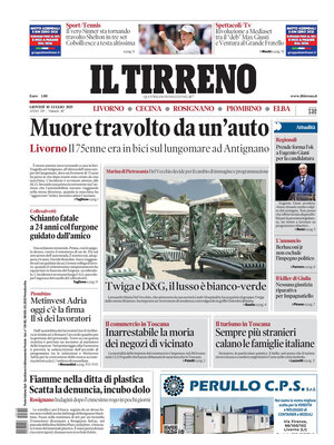 Il Tirreno (Livorno, Cecina, Rosignano, Piombino, Elba)