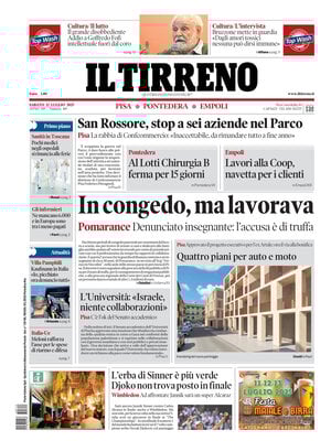 Il Tirreno (Pisa, Pontedera)
