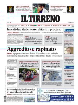 Il Tirreno (Lucca, Viareggio, Versilia, Massa, Carrara)