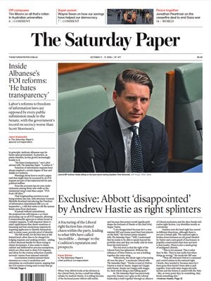 The Saturday Paper