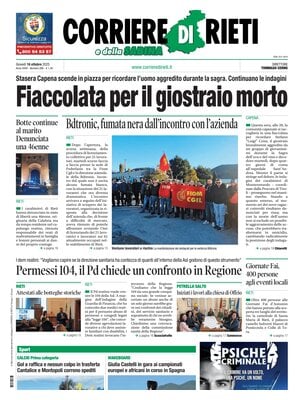 Corriere di Rieti e della Sabina