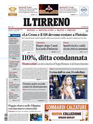 Il Tirreno (Firenze, Prato, Pistoia, Montecatini)