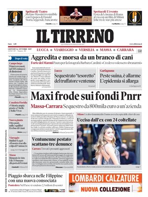 Il Tirreno (Lucca, Viareggio, Versilia, Massa, Carrara)