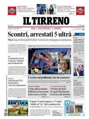 Il Tirreno (Pisa, Pontedera)