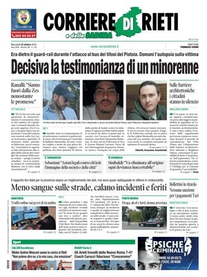 Corriere di Rieti e della Sabina