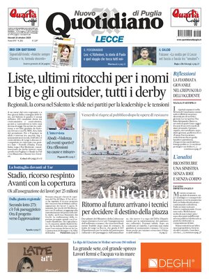 Nuovo Quotidiano di Puglia (Lecce)