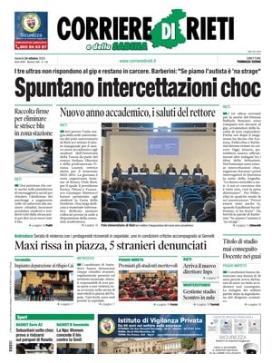 Corriere di Rieti e della Sabina