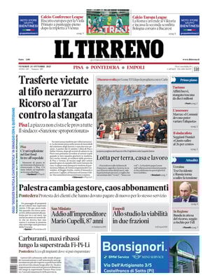 Il Tirreno (Pisa, Pontedera)