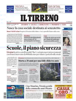 Il Tirreno (Livorno, Cecina, Rosignano, Piombino, Elba)