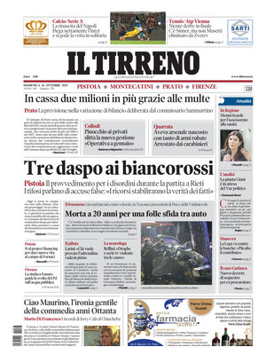 Il Tirreno (Firenze, Prato, Pistoia, Montecatini)