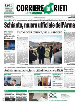 Corriere di Rieti e della Sabina