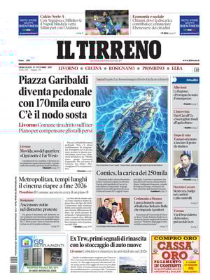 Il Tirreno (Livorno, Cecina, Rosignano, Piombino, Elba)