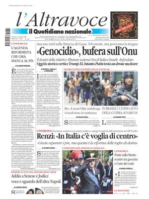 Il Quotidiano del Sud L'Altravoce