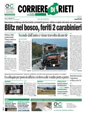 Corriere di Rieti e della Sabina