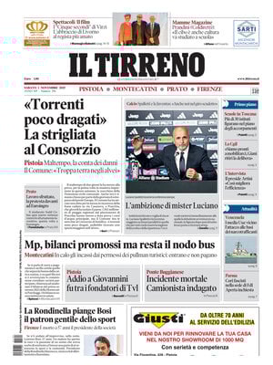 Il Tirreno (Firenze, Prato, Pistoia, Montecatini)