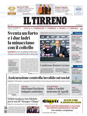 Il Tirreno (Lucca, Viareggio, Versilia, Massa, Carrara)