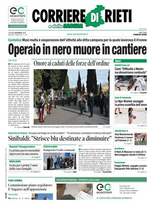 Corriere di Rieti e della Sabina