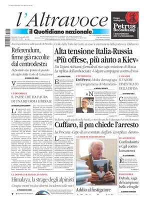 Il Quotidiano del Sud L'Altravoce