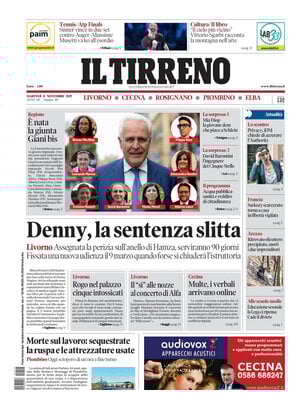 Il Tirreno (Livorno, Cecina, Rosignano, Piombino, Elba)