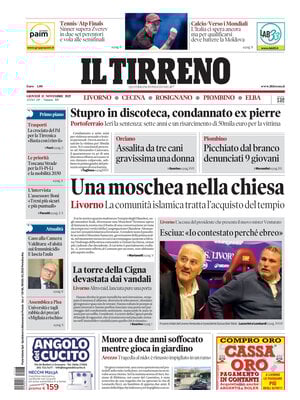 Il Tirreno (Livorno, Cecina, Rosignano, Piombino, Elba)