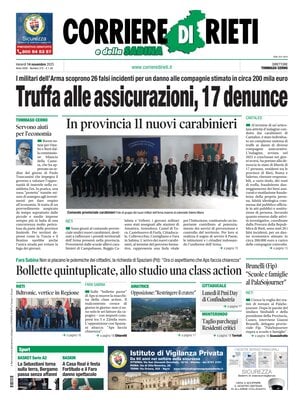 Corriere di Rieti e della Sabina