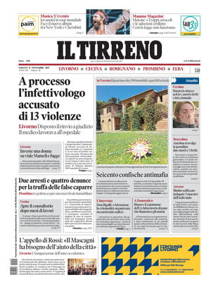 Il Tirreno (Livorno, Cecina, Rosignano, Piombino, Elba)