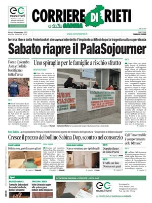 Corriere di Rieti e della Sabina