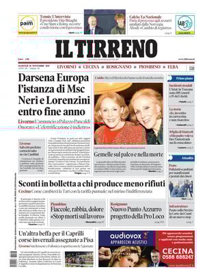 Il Tirreno (Livorno, Cecina, Rosignano, Piombino, Elba)