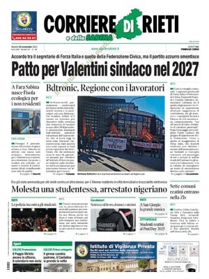 Corriere di Rieti e della Sabina
