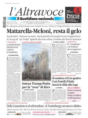 Il Quotidiano del Sud L'Altravoce