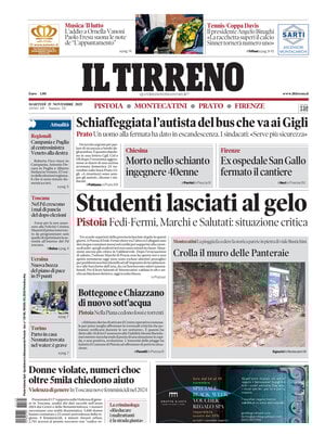Il Tirreno (Firenze, Prato, Pistoia, Montecatini)