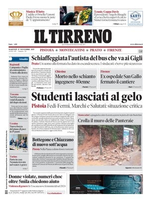 Il Tirreno (Firenze, Prato, Pistoia, Montecatini)