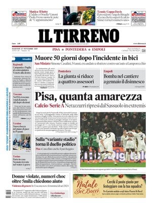 Il Tirreno (Pisa, Pontedera)