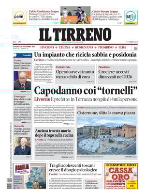 Il Tirreno (Livorno, Cecina, Rosignano, Piombino, Elba)