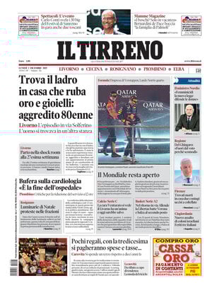 Il Tirreno (Livorno, Cecina, Rosignano, Piombino, Elba)