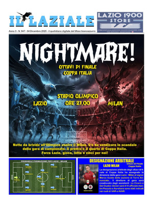 Prima Pagina "Il Laziale"