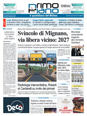 Prima Pagina "Primo Piano Molise"