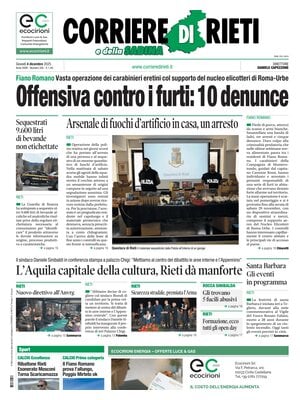 Corriere di Rieti e della Sabina