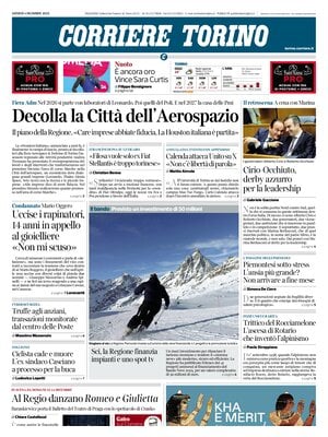Prima Pagina "Corriere Torino"