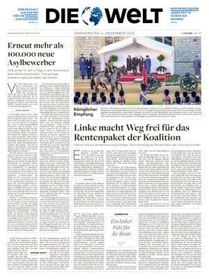 Prima Pagina "Die Welt"
