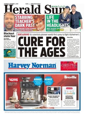Prima Pagina "Herald Sun"