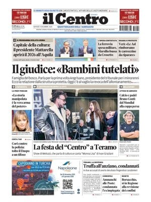 Prima Pagina "Il Centro (Teramo)"