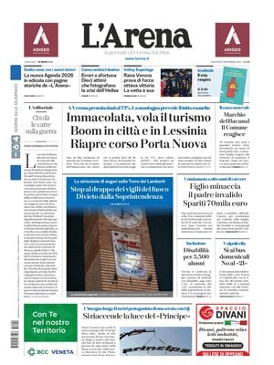Prima Pagina "L'Arena (Verona)"