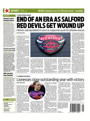 Prima Pagina "Morning Star Sport"