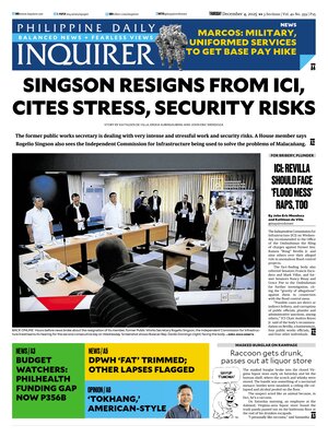 Prima Pagina "Philippine Daily Inquirer"